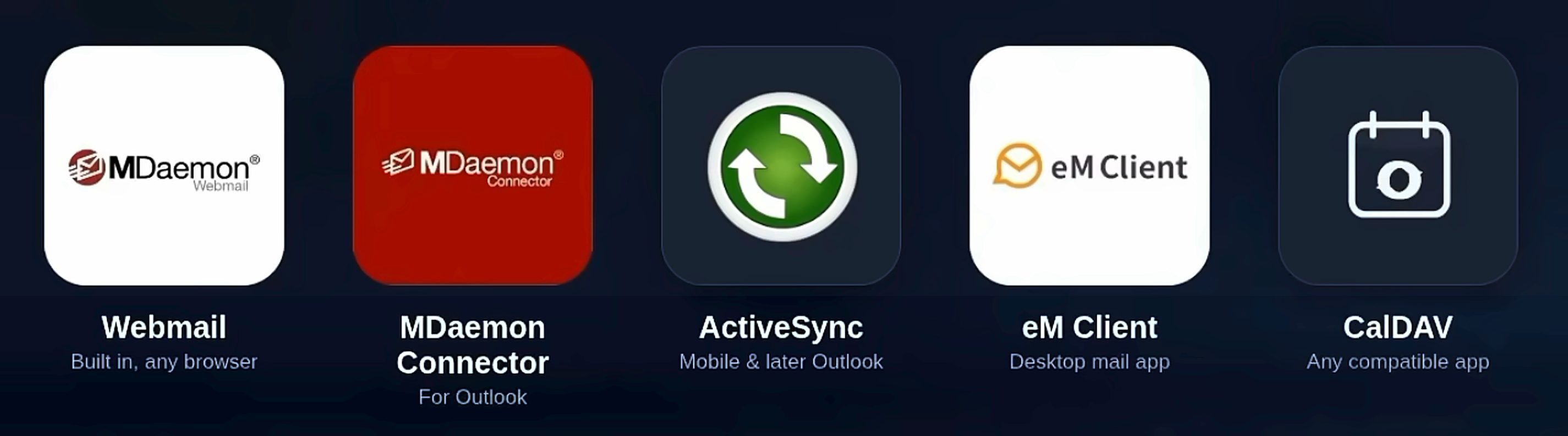 5 ways to connect to MDaemon Email Server calendars