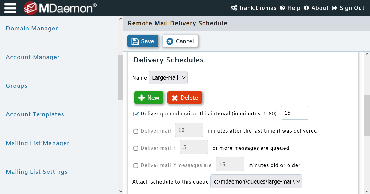 Custom Mail Queues in MDaemon  Email Server