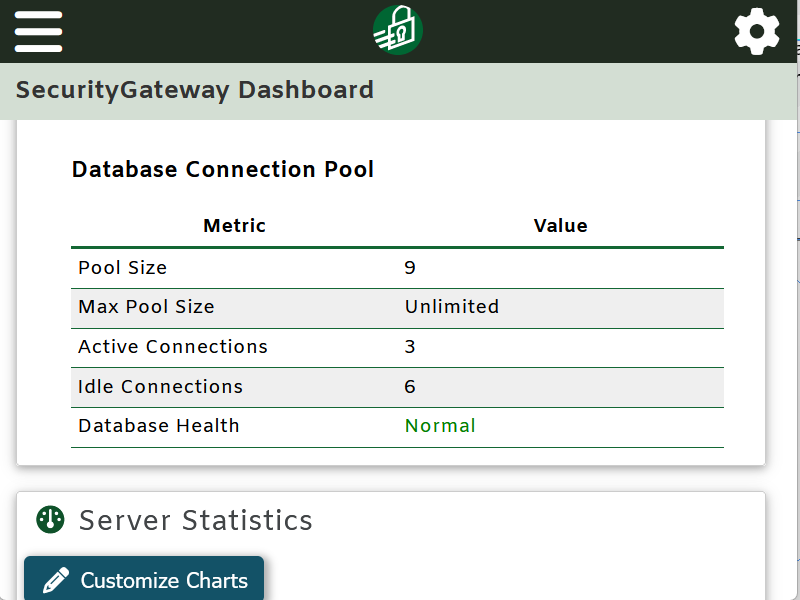 Database Connection Pooling in SecurityGateway for Email by MDaemon Technologies